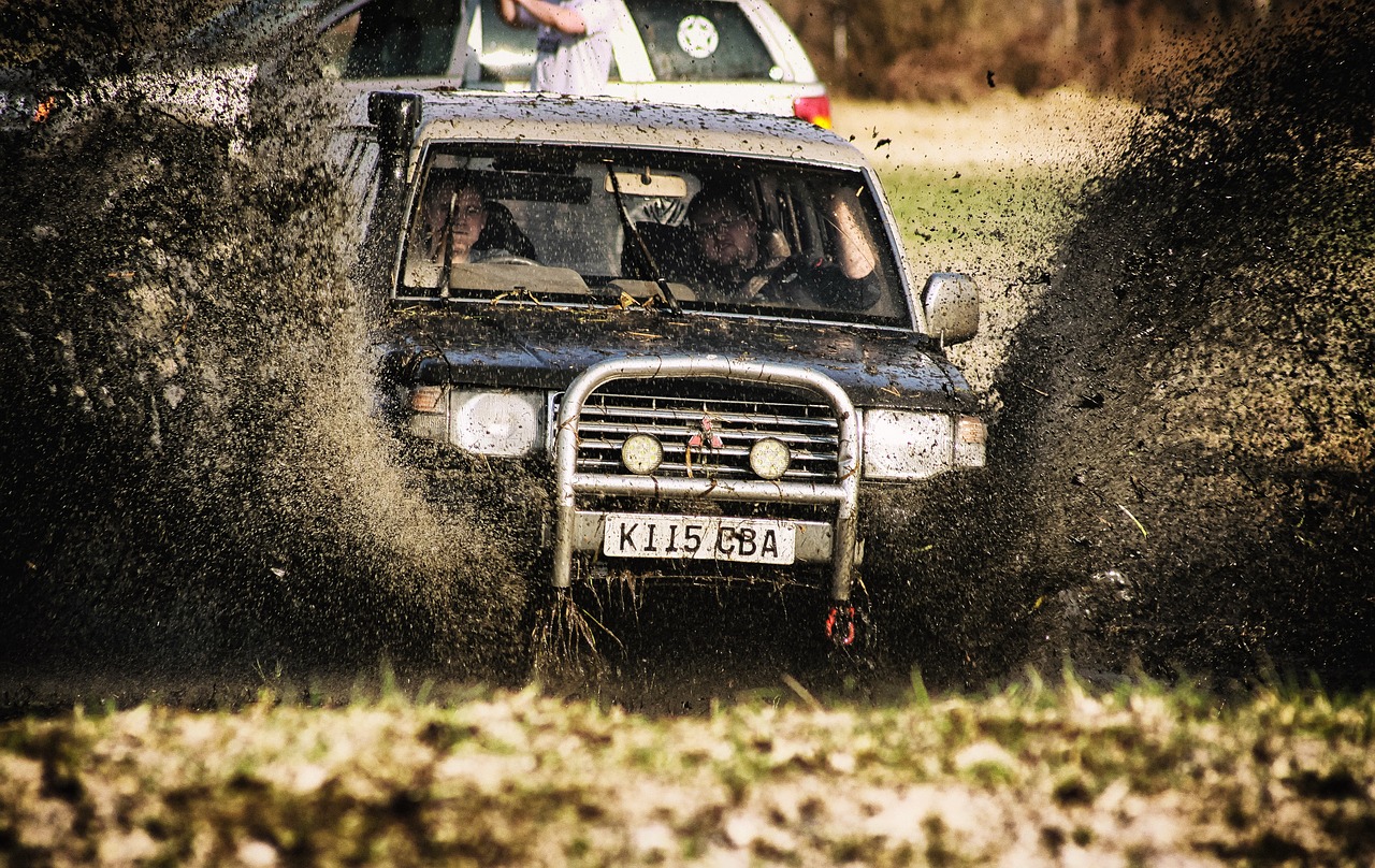 Off Road Recovery Candidate Playing In The Mud