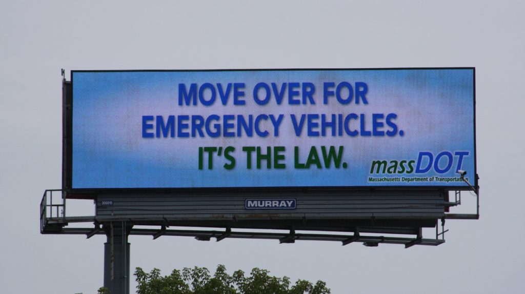 Move Over Law Billboard